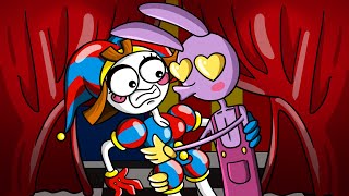 JAX and POMNI LOVE Story Digital Circus Animation [upl. by Quent]