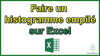 Comment faire un histogramme empilé sur Excel [upl. by Gimpel]