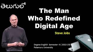 The Man Who Redefined The Digital Age themanwhoredefinedthedigitalagesummary stevejobs [upl. by Aysab]