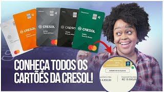 Saiba mais sobre os cartões de crédito e débito Cresol [upl. by Htrowslle]