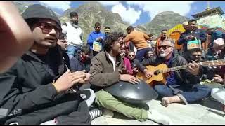 Baba Kutani at Kedarnath Ji With Italian Friend Marco  Om Namah Shivay [upl. by Nivla]