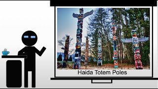 Haida Totem Poles [upl. by Yesrej]