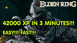 Elden Ring  HUGE XP FARM 42000 XP EASY RUNE FARM [upl. by Asp]