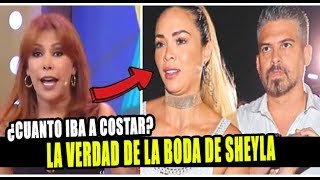 LA VERDAD DE LA BODA ENTRE SHEYLA ROJAS Y PEDRO MORAL TRAS SU CANCELACIÓN [upl. by Anayek381]