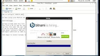 Bitnami Redmine installation on linux machine [upl. by Ashbey]