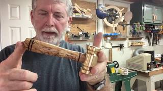 How to Make a Brass Hammer From Penn State Industries [upl. by Matland]