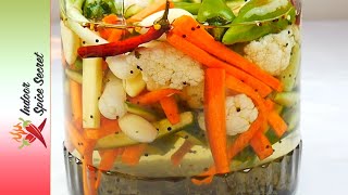 Vegetable pickle  Pickle recipe without Oil  Vinegar pickle [upl. by Ambrosia]