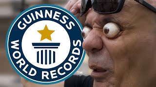 Farthest Eyeball Pop  Guinness World Records [upl. by Stein]