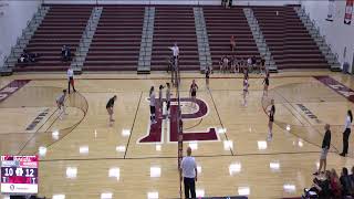 PapillionLa Vista High School vs Millard West High School Womens Varsity Volleyball [upl. by Neala]