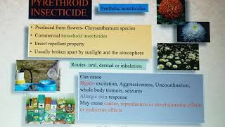 Pyrethroid Insecticides Lecture video 4 [upl. by Fry]