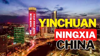 Yinchuan City  Ningxia  Beautiful City  Charming and Glamorous  Panoramic Views of Yinchuan [upl. by Varini]