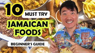 10 JAMAICAN FOODS You Must Try Beginners Guide to Jamaican Cuisine [upl. by Nahtnanhoj]