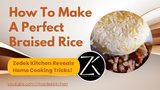 How To Make Perfect Braised Rice  Fried Rice Tips amp Tricks cookingtips [upl. by Suter622]