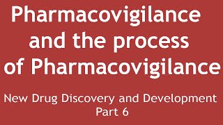 Pharmacovigilance and the process of Pharmacovigilance New Drug Discovery and Development Part 6 [upl. by Hasheem]