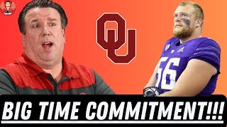 BREAKING 🚨  Sooners MASSIVE OL Commitment  OU Football Recruiting [upl. by Hiltan]