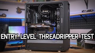 Testing the 1850 Entry Level Threadripper PC [upl. by Yrahcaz610]