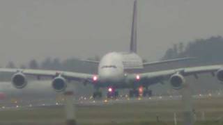 Singapore Airlines Airbus A380 Take off [upl. by Ban]