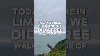 Miraflores Lima backpacking backpacker backpackingtravel travel peru southamerica [upl. by Willabella]