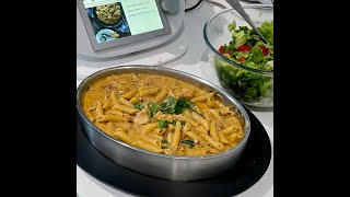 Creamy Sun Dried Tomato Chicken Pasta  Thermomix Recipe Demonstration [upl. by Lorrie817]