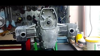 Assembling the Dnepr motorcycle engine part 5 [upl. by Damiano]