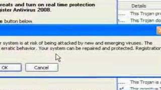 How AntiVirus 2008 Infects Your Computer [upl. by Nahtannoj]