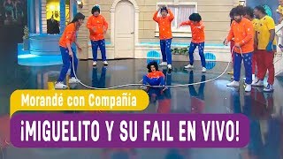 ¡Miguelito y su divertido fail en vivo  Morandé con Compañía 2017 [upl. by Sedecram]