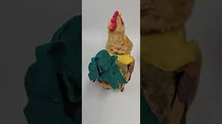 Most annoying sound In The World Brewster the Rooster battery operated tin toy 50s [upl. by Meeka894]