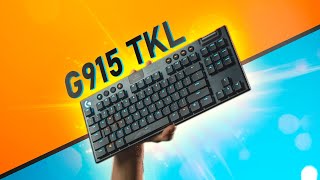 This Should Have Launched FIRST  Logitech G915 TKL Review [upl. by Odnomra]