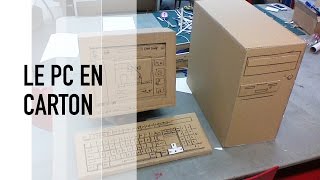 Comment monter un PC en carton ou pas en quelques secondes  Le papier  Ep1 [upl. by Aisha]