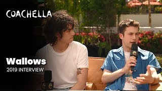 Coachella 2019 Week 1 Wallows Interview [upl. by Coletta]