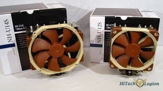 Noctua NH U14S and NH U12S Overview Installation and Benchmarks [upl. by Enair]