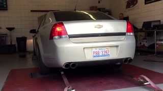 Chevy Caprice PPV Twin Turbo dyno pull 2 [upl. by Noskcire]