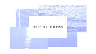 Lontalius  Sleep Thru Ur Alarms Official Lyric Video [upl. by Sussna]