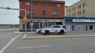 Moose jaw ems supervisor 9091 responding [upl. by Knowlton]