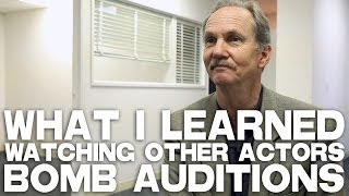 What I Learned Watching Other Actors Bomb Auditions by Michael ONeill [upl. by Krista]