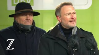 Christian Lindner spricht beim Bauernprotest in Berlin [upl. by Erdne373]