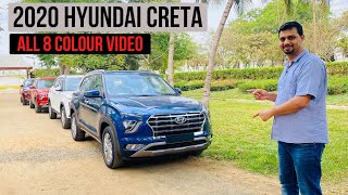 2020 Hyundai Cretas All 8 Colours Explained In Exclusive Walkaround [upl. by Giesecke]