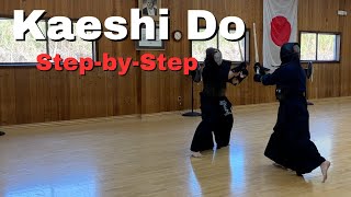 How to Do Kaeshi Do 返し胴）kendo 剣道 kaeshidou [upl. by Onidranreb]