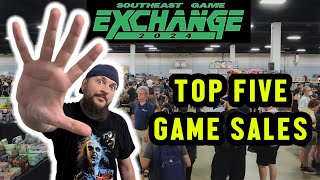 Top 5 Video Game Sales at a Crazy Convention [upl. by Eeltrebor]