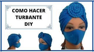 👳‍♀️ DIY  3 GORROS TURBANTES Cosiendo y Sin Coser FÁCIL Craftabulous Contra el Cancer [upl. by Noah]