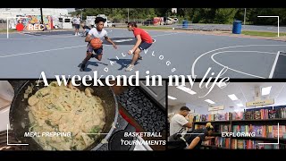 weekend in my life  trip to jacksontn  basketball tournament  meal prepping  church [upl. by Zannini]