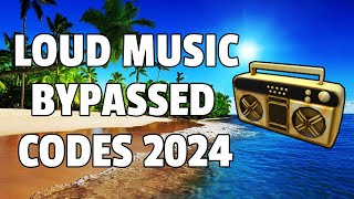 LOUD MUSIC BYPASSED Roblox Ids WORKING 2024 [upl. by Akehsay]