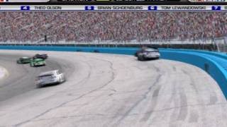 2010 NASCAR iRacing Drivers World Championship  Round 5 at Phoenix [upl. by Anilram]