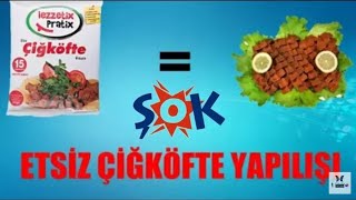 ŞOKun ETSİZ ÇİĞKÖFTE HARCINI DENEDİK 2 [upl. by Yanal44]