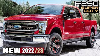 2022 Ford F250 Super Duty rendered as Redesign or All New 2023 Model Next Gen [upl. by Scandura433]