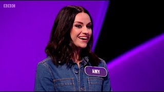 Pointless Celebrities BBC Music Day Amy McDonald 30 Sep 18 [upl. by Pry386]