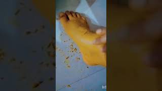 Foot spa at home relaxing spa viralvideo youtubeshorts [upl. by Elaweda646]