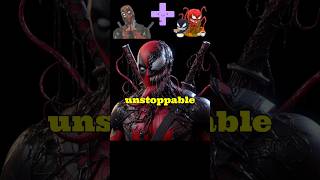 Venom Meets Deadpool The Ultimate Chaotic Fusion 🕸️🤪 marvel venom deadpool fusion hero ai [upl. by Ansel351]