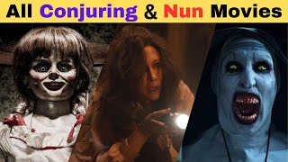 How to watch The Conjuring amp Nun Movies in Order  The Conjuring Annabelle amp Nun All Movies Parts [upl. by Sedgewake224]