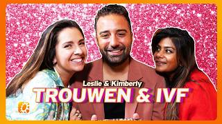 Echte Gooische Moeders Leslie en Kimberly over trouwplannen en ivftraject  Realitea [upl. by Yrtsed]